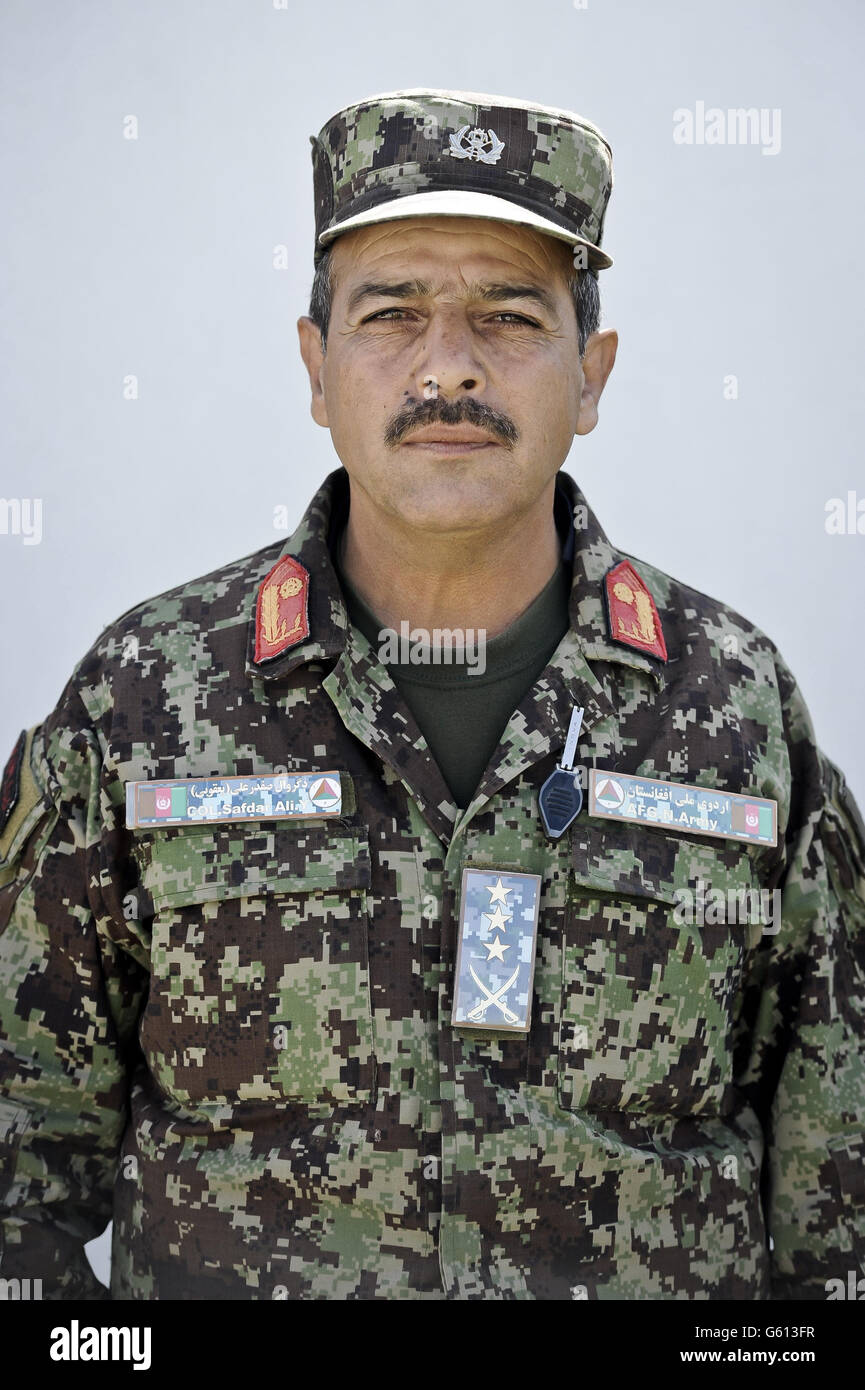 Truppe in Afghanistan Foto Stock