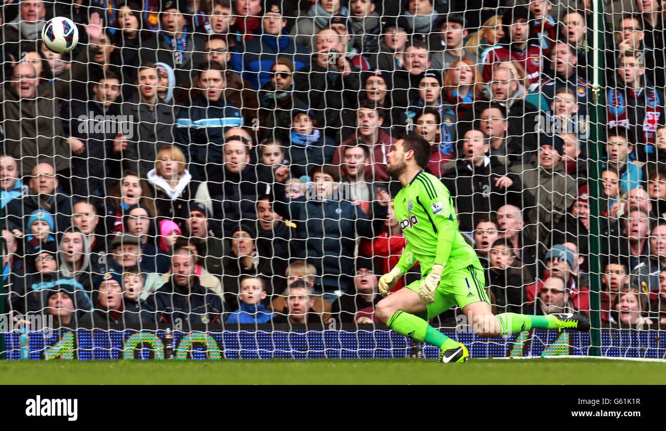 Calcio - Barclays Premier League - West Ham United v West Bromwich Albion - Upton Park Foto Stock