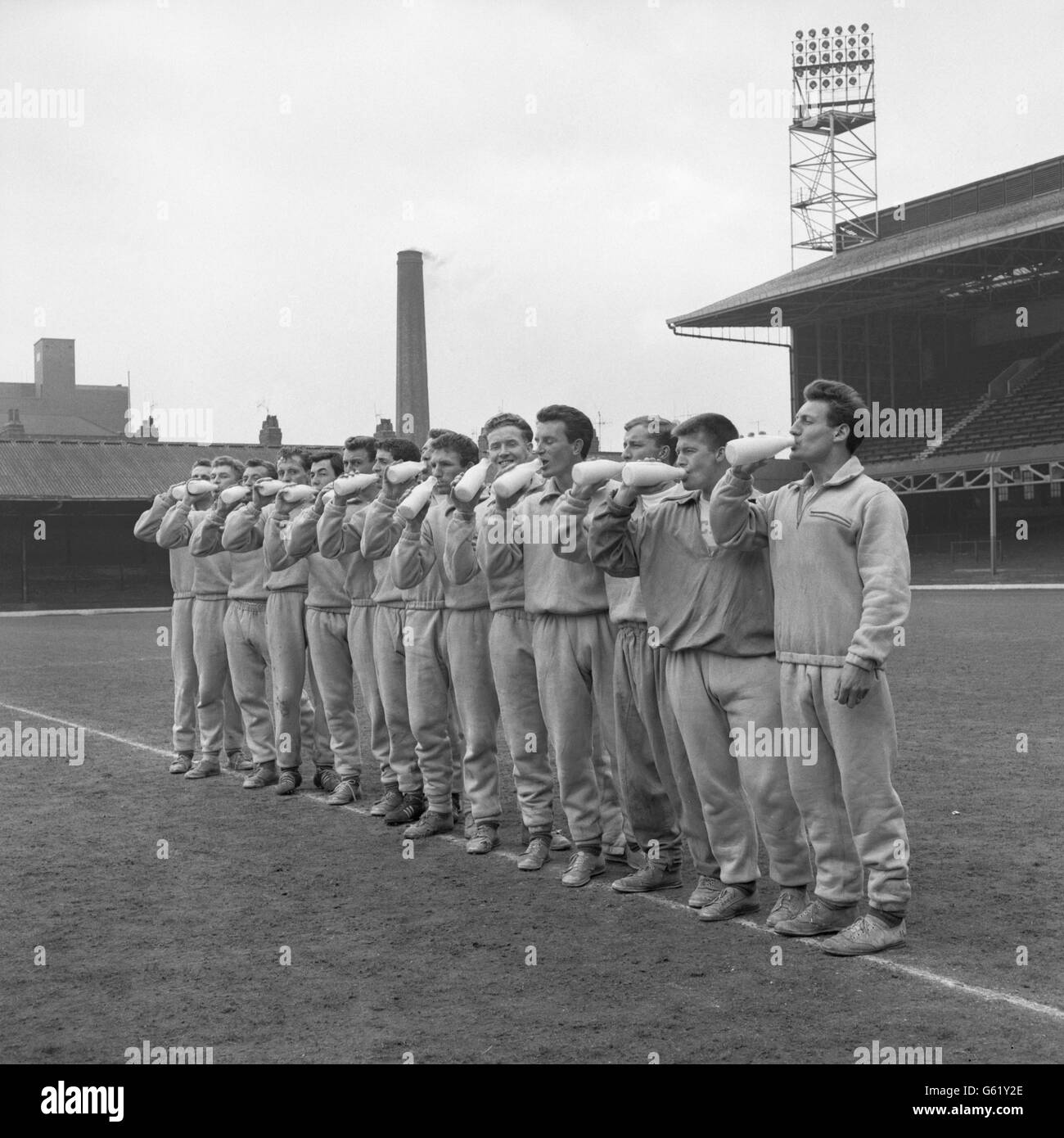 Calcio - finale di FA Cup Pre-match build up - Leicester City Photocall - Nocciola Street Foto Stock