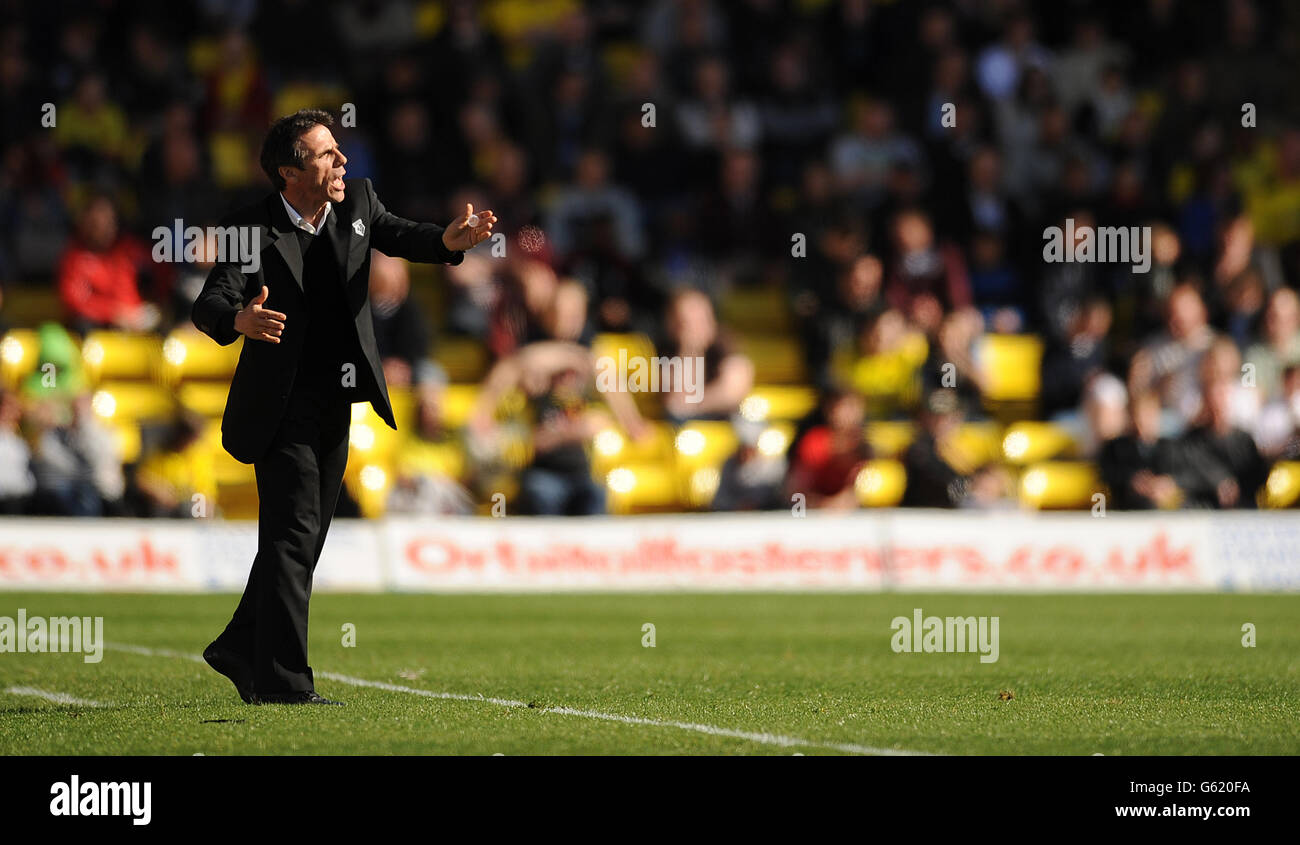 Calcio - npower Football League Championship - Watford v Blackburn Rovers - Vicarage Road Foto Stock