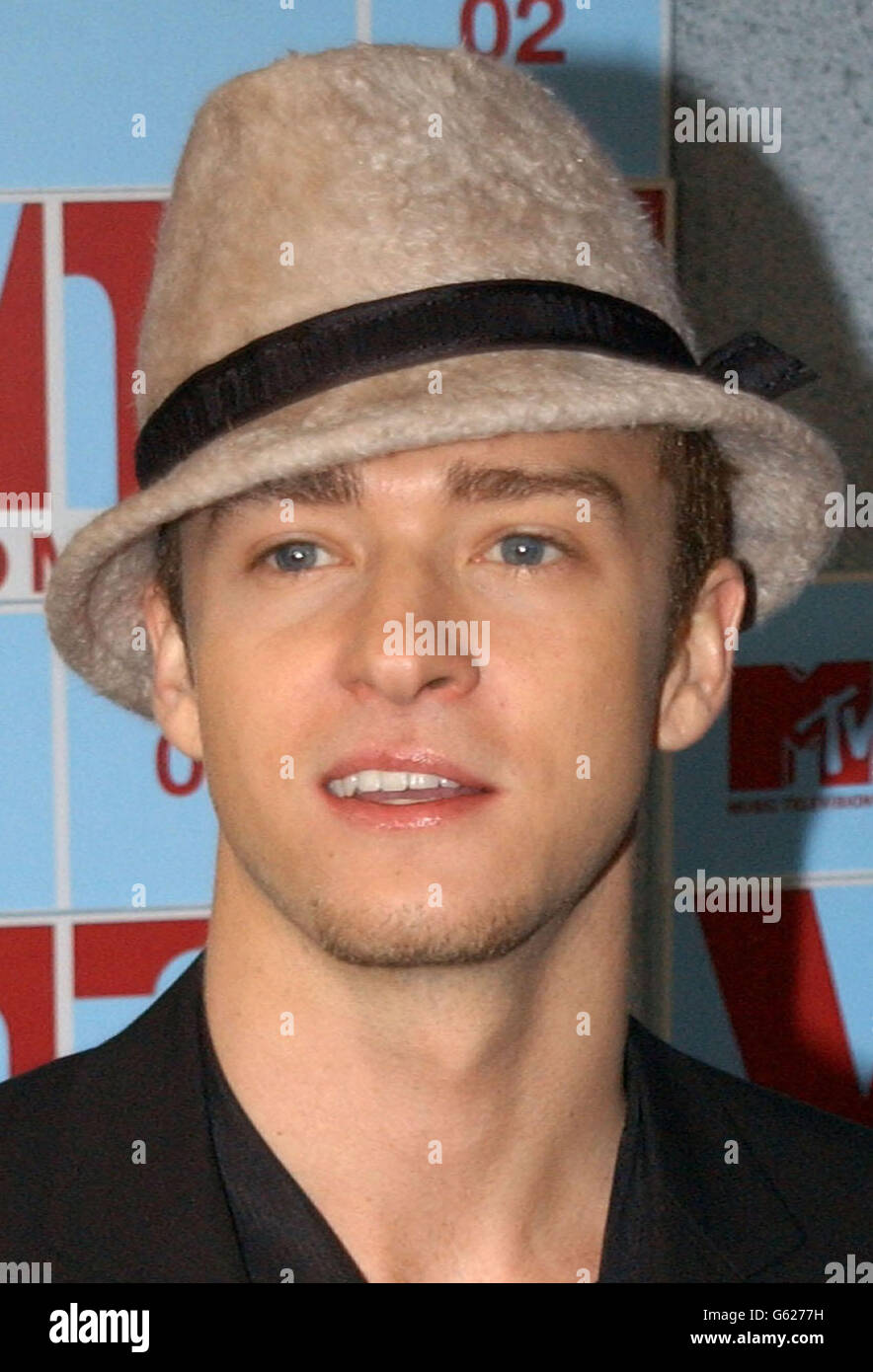 Premi MTV - Justin Timberlake. Justin Timberlake della band statunitense N*SYNC al MTV Video Music Awards, radio City Music Hall, New York, USA. Foto Stock