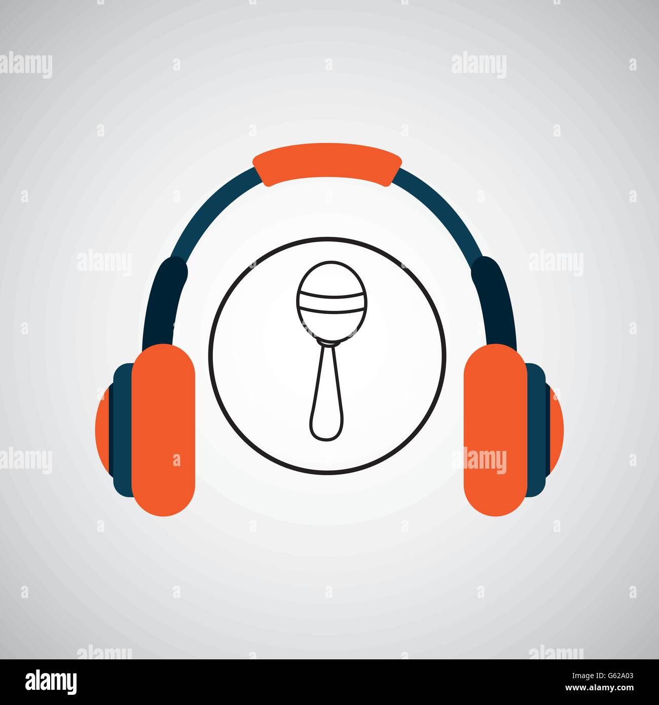 Strumento musicale design Illustrazione Vettoriale