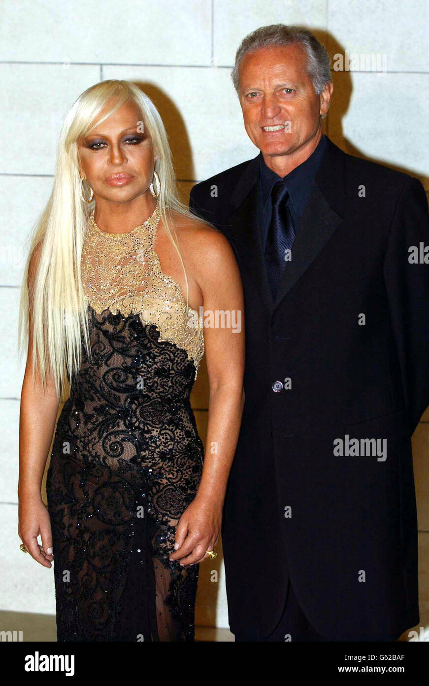 Donatella and gianni versace immagini e fotografie stock ad alta  risoluzione - Alamy