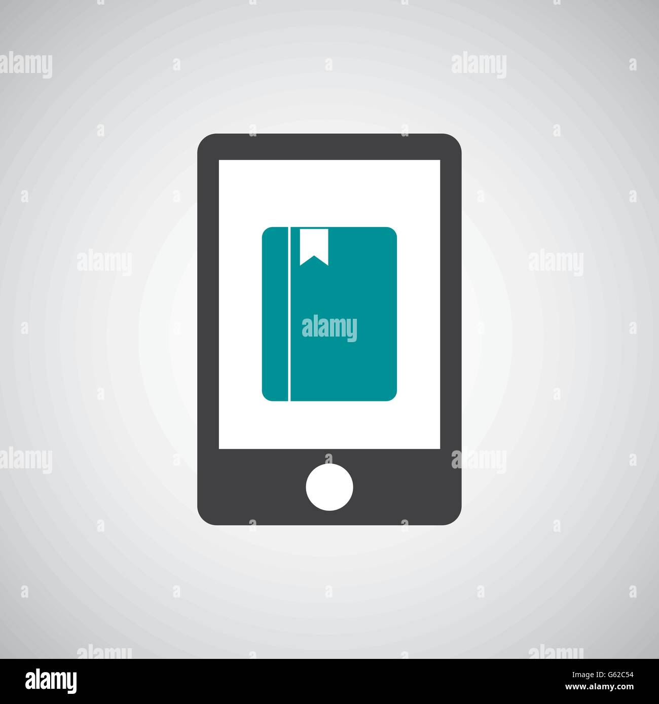 Libro elettronico design Illustrazione Vettoriale