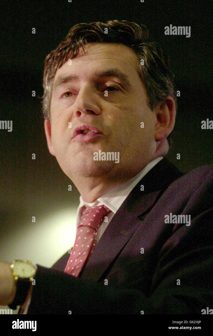 Gordon Brown rivela di governo del nuovo credito fiscale Foto Stock