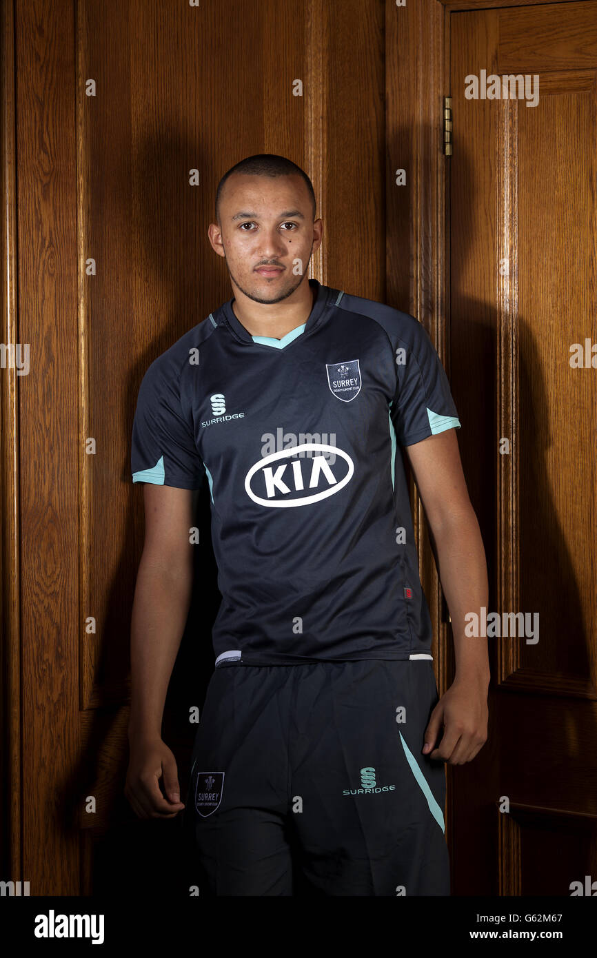 Cricket - Surrey CCC Photocall - Kia ovale Foto Stock