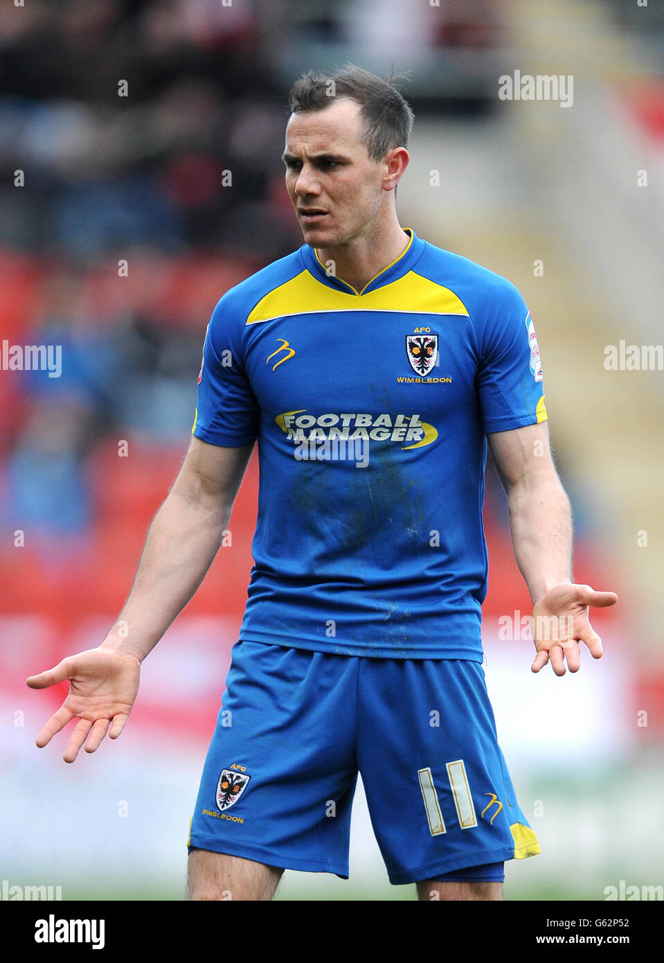 Calcio - npower Football League due - Rotherham Regno v AFC Wimbledon - New York Stadium Foto Stock