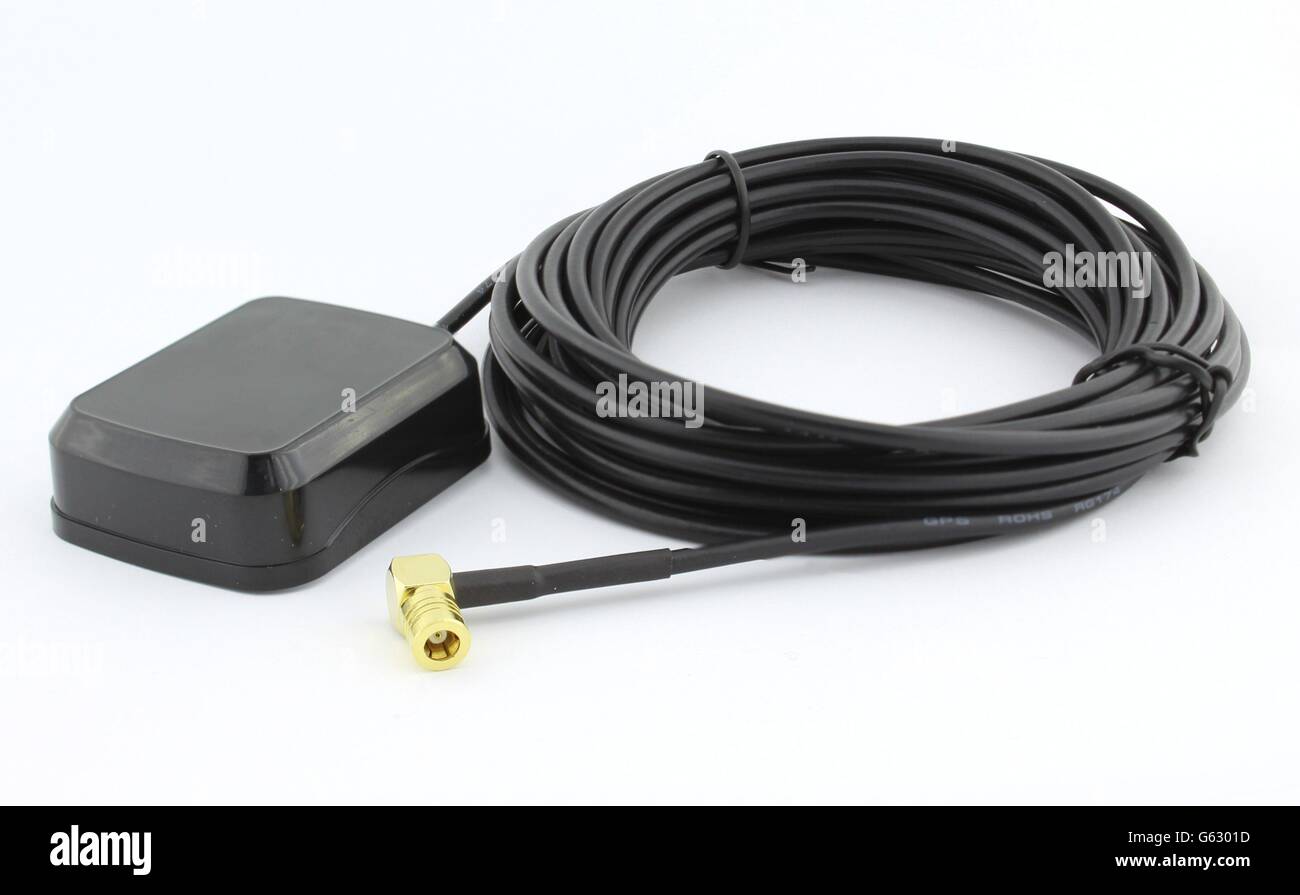 Antenna GPS con SMB connettore B Foto Stock