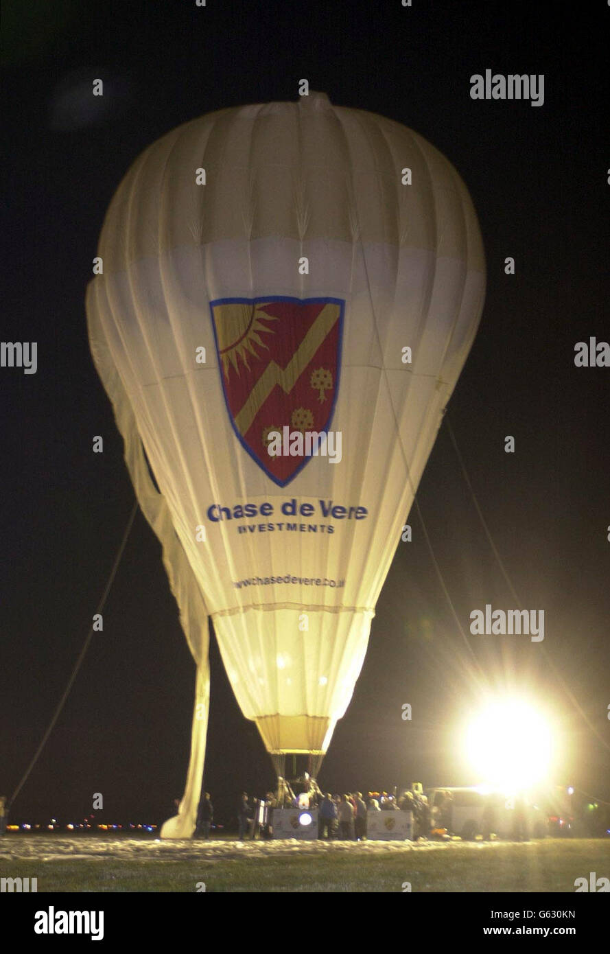 Palloncino Hempleman-Adams tentativo Foto Stock
