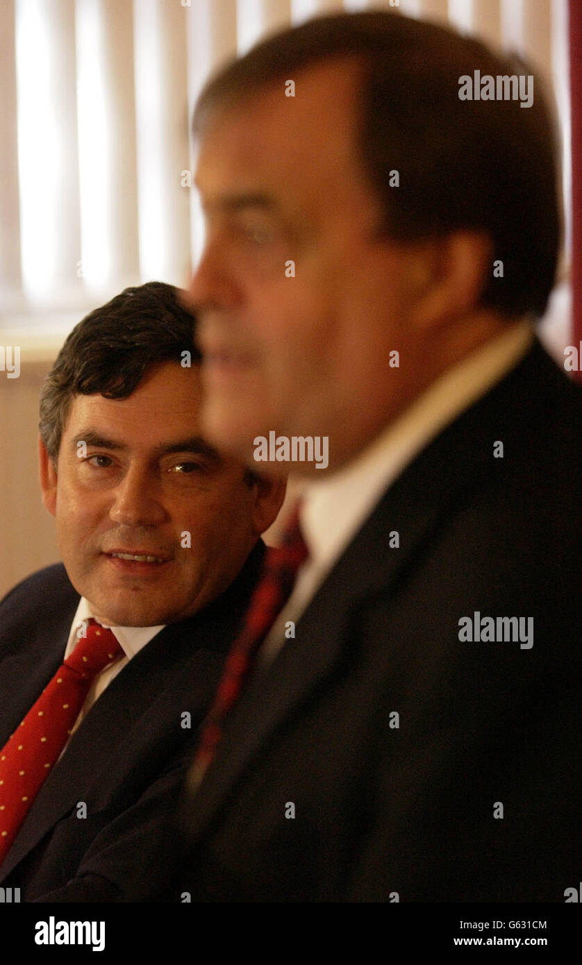 Marrone e Prescott - PPP Foto Stock