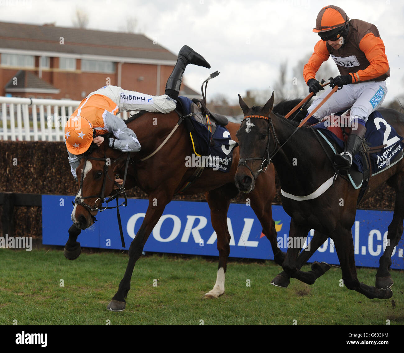 Horse Racing - 2013 Coral Scottish Grand National - Giorno 2 - Ayr Racecourse Foto Stock
