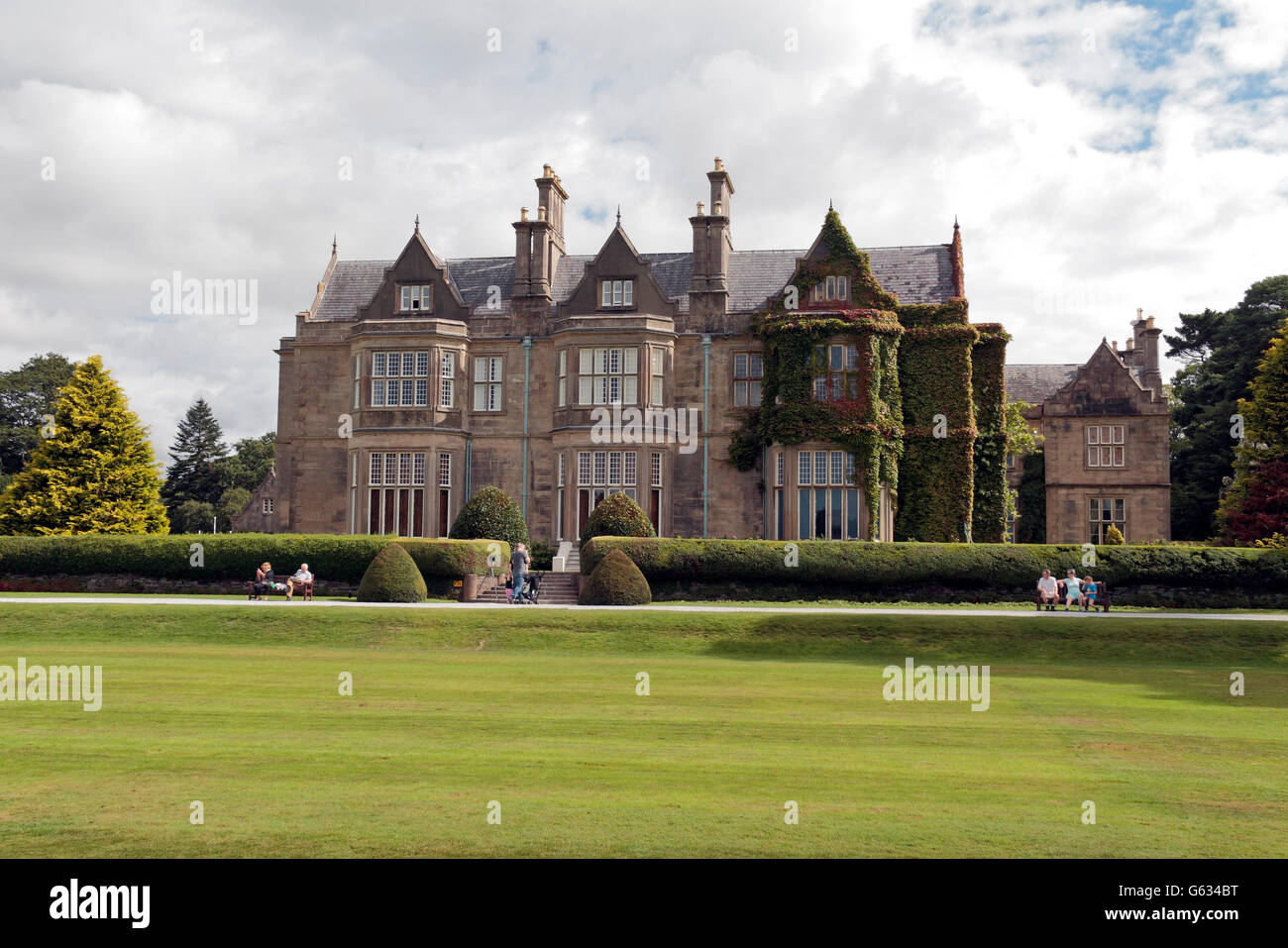 Muckross House, Killarney nella Contea di Kerry, Irlanda. Foto Stock