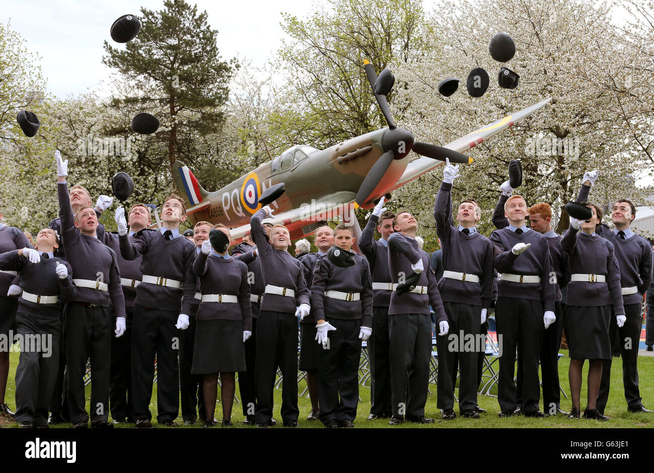 Spitfire memorial Foto Stock