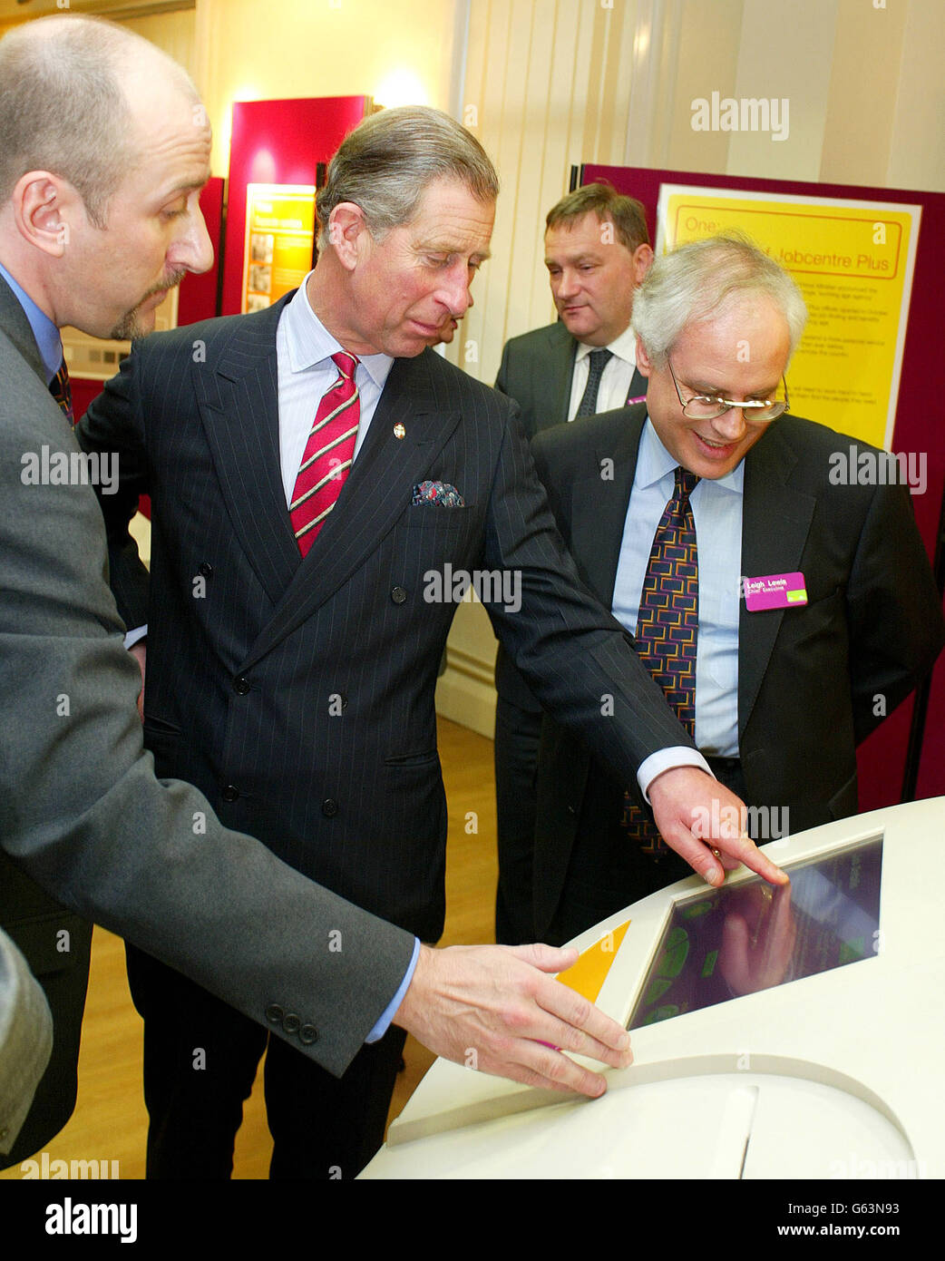 Il Principe di Galles - Job Center Plus Foto Stock