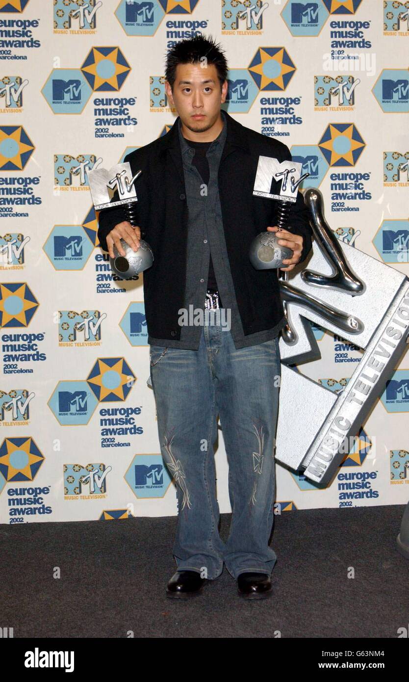 Linkin Park MTV Awards Foto Stock