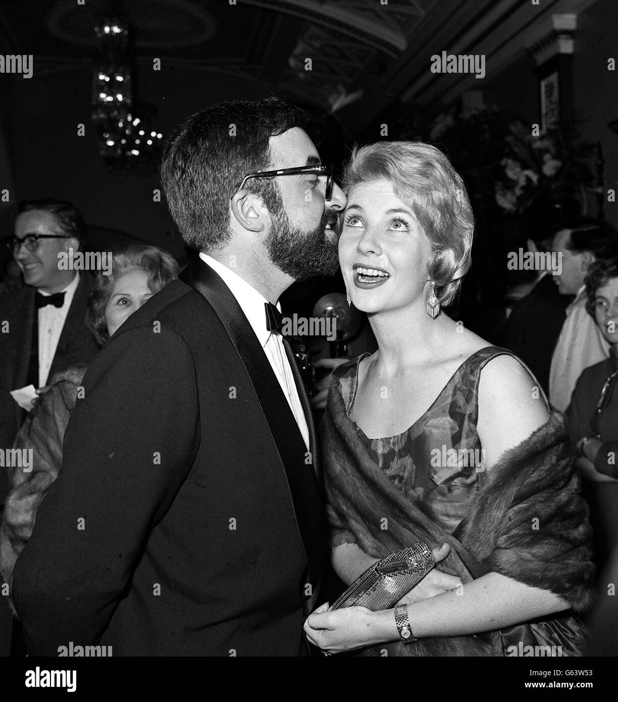 Peter Sellers e moglie Foto Stock