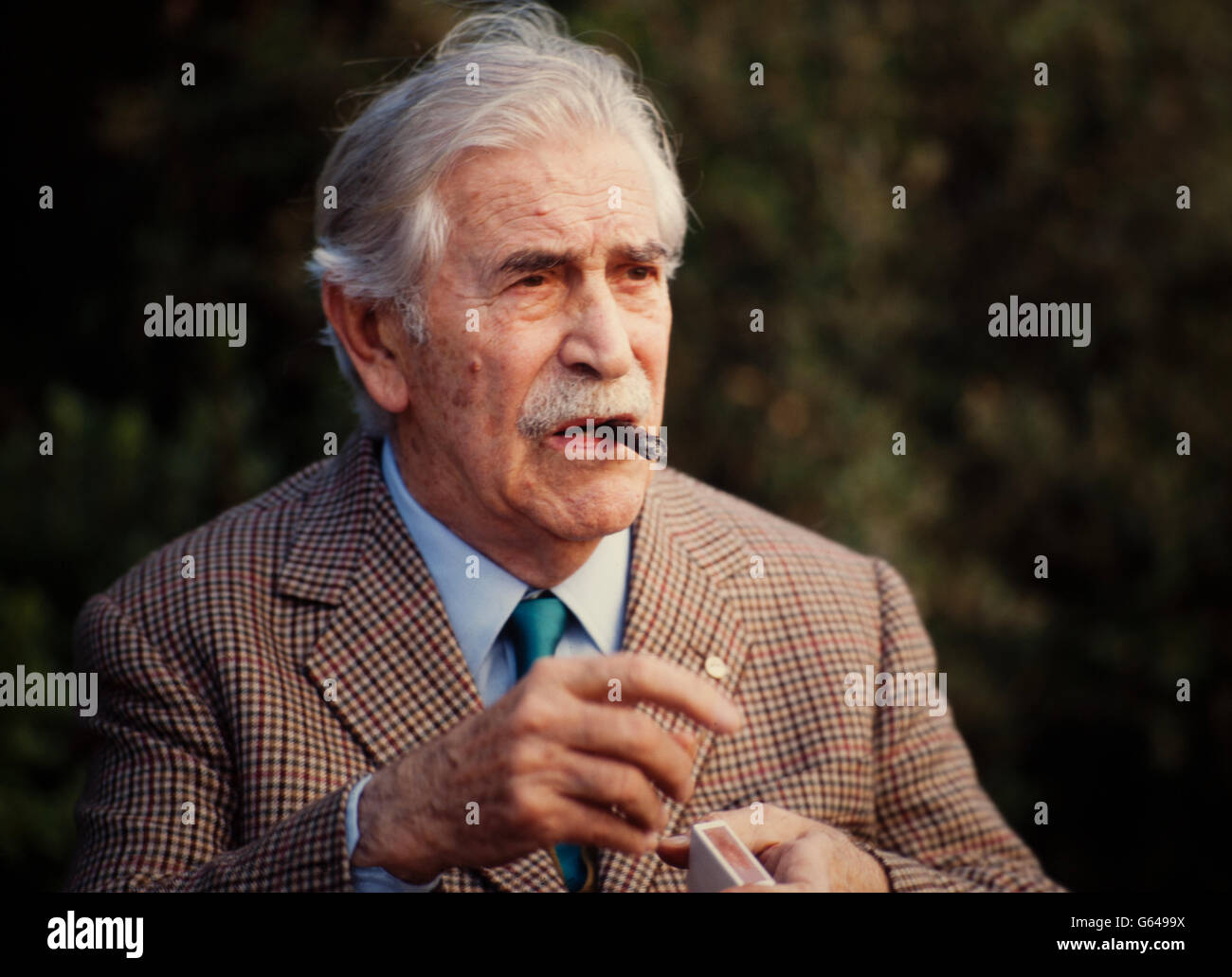 Mario Soldati - ( Torino, 17 novembre 1906 - Tellaro, 19 giugno 1999) Foto Stock