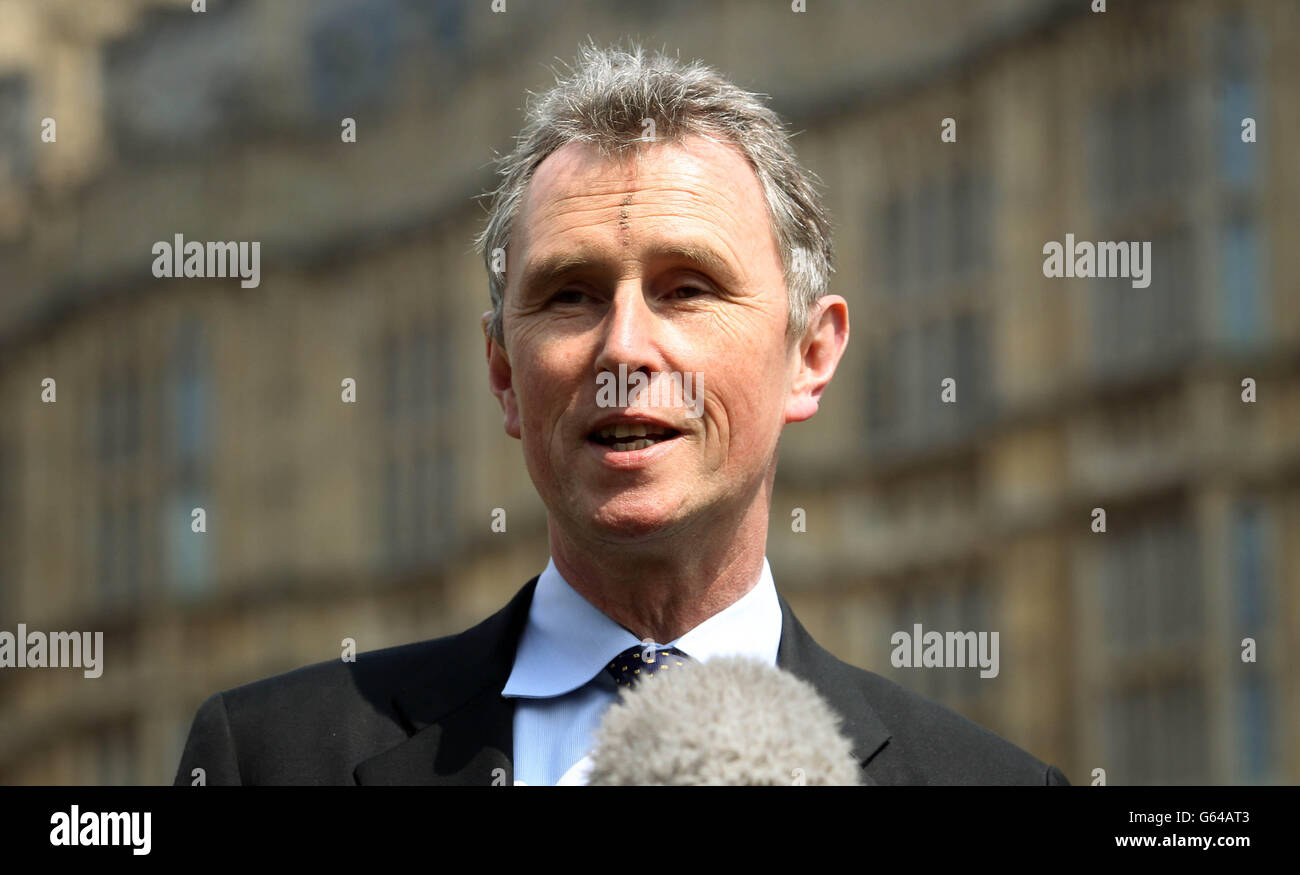 Nigel Evans assault accuse Foto Stock