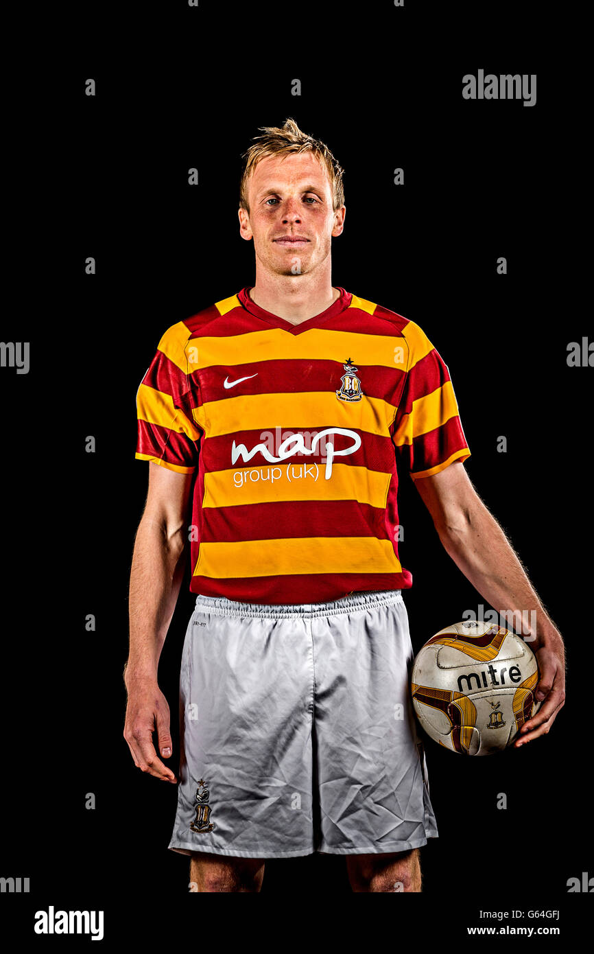 Calcio - Npower Football League Two - Bradford City Play Off Feature 2012/13 - Woodhouse Grove Training Ground. Ricky Ravenhill, Bradford City Foto Stock