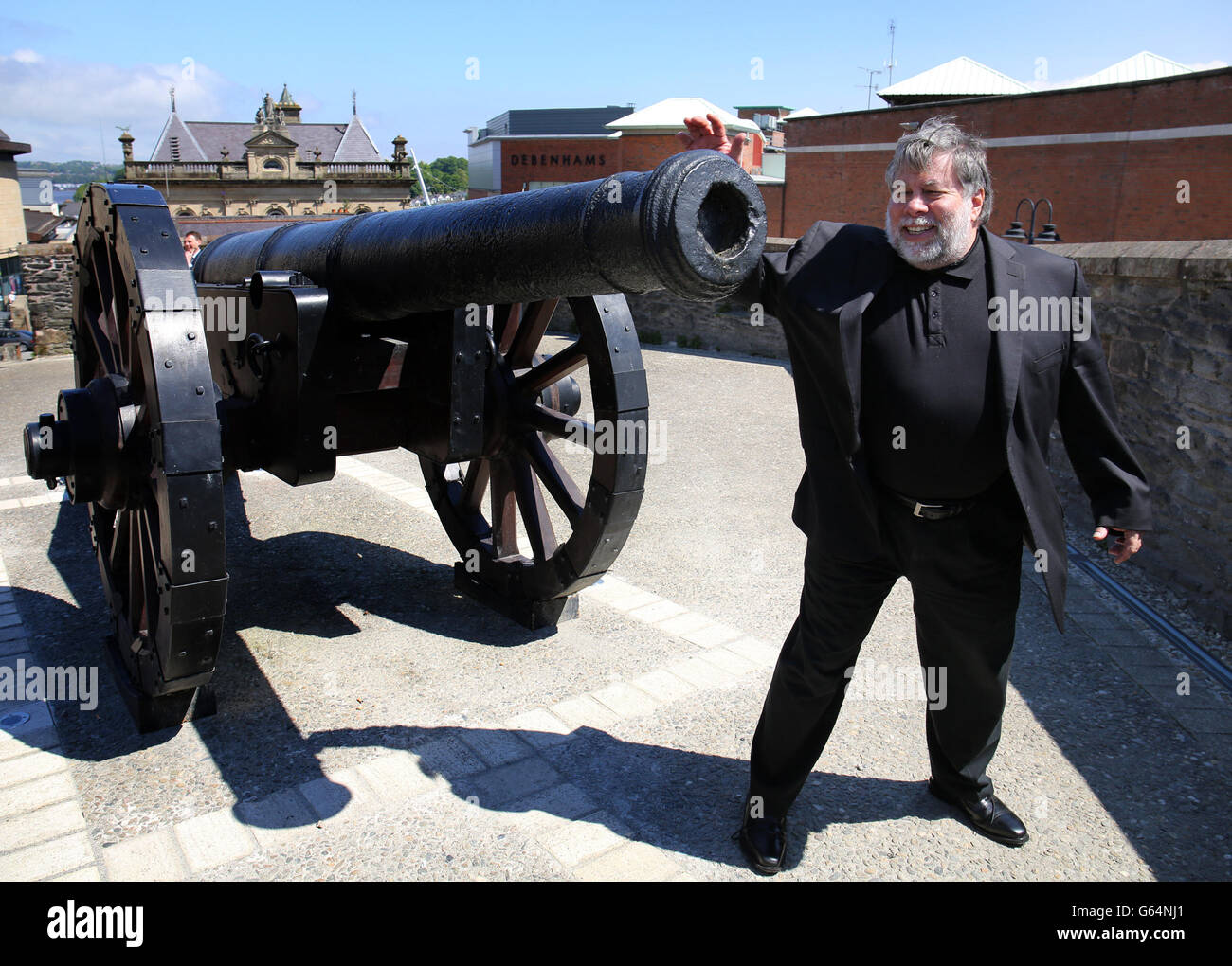 Steve Wozniak parla a imposta Foto Stock