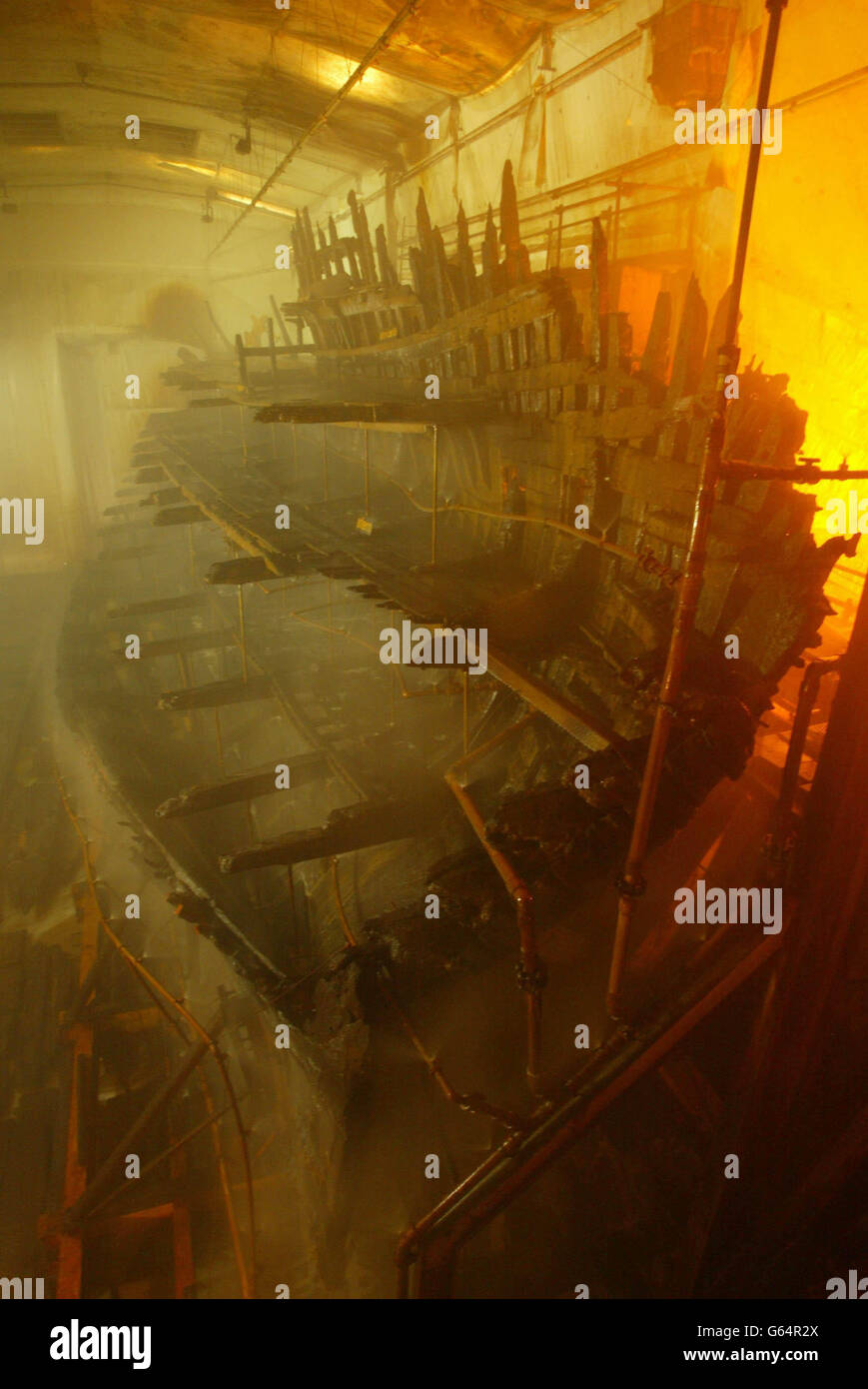 Mary Rose relitto in Portsmouth Foto Stock