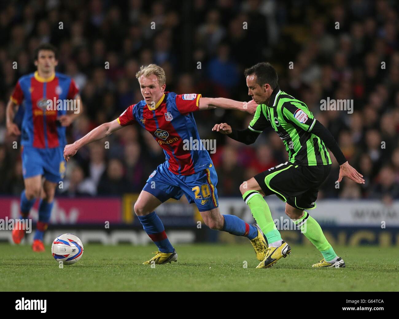 Calcio - npower Football League Championship - Play Off - Semifinale - Prima tappa - Crystal Palace v Brighton e Hove Albion ... Foto Stock