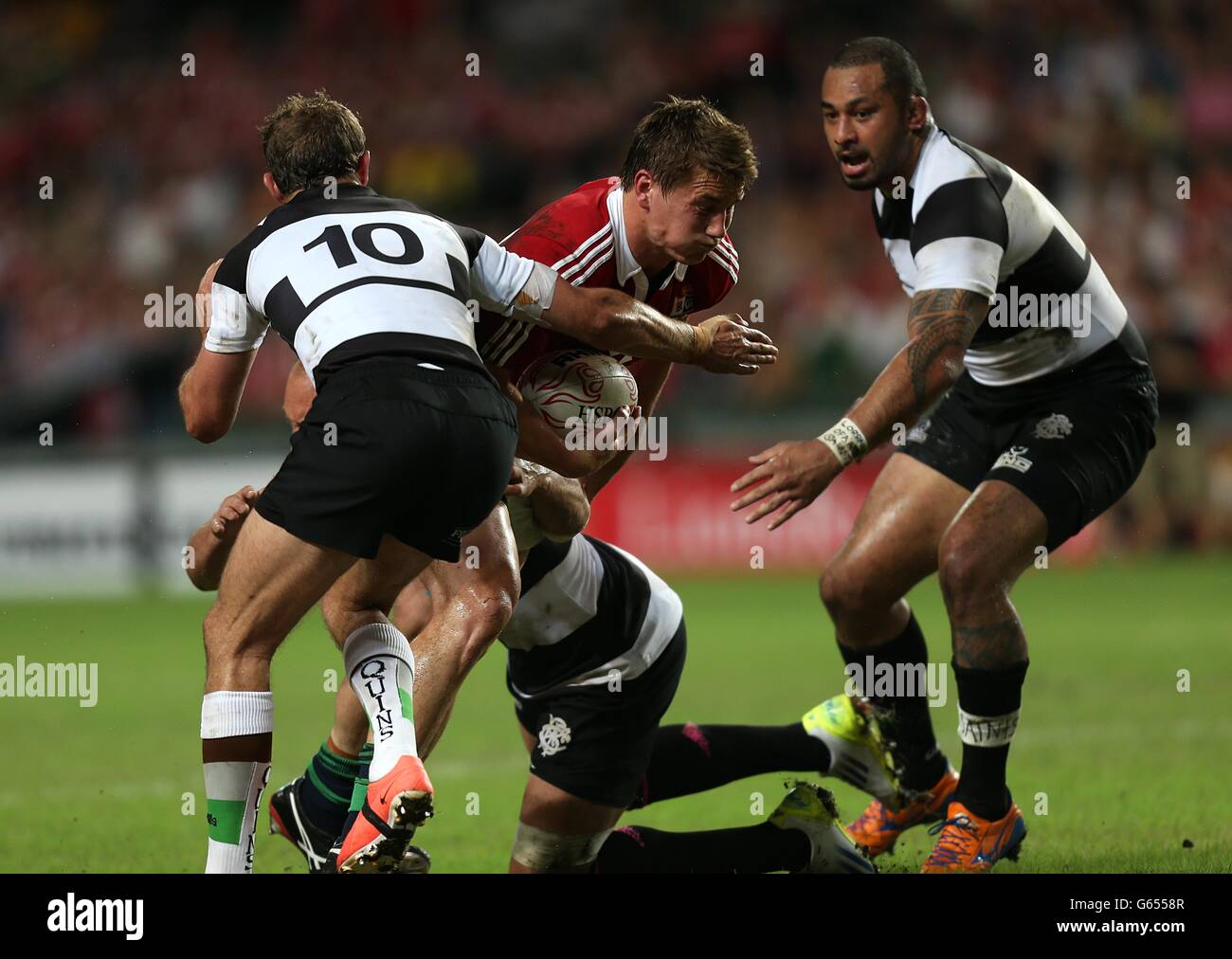 Rugby Union - 2013 Britannica e Irlandese Lions Tour - barbari v britannico e irlandese - Lions Hong Kong Stadium Foto Stock