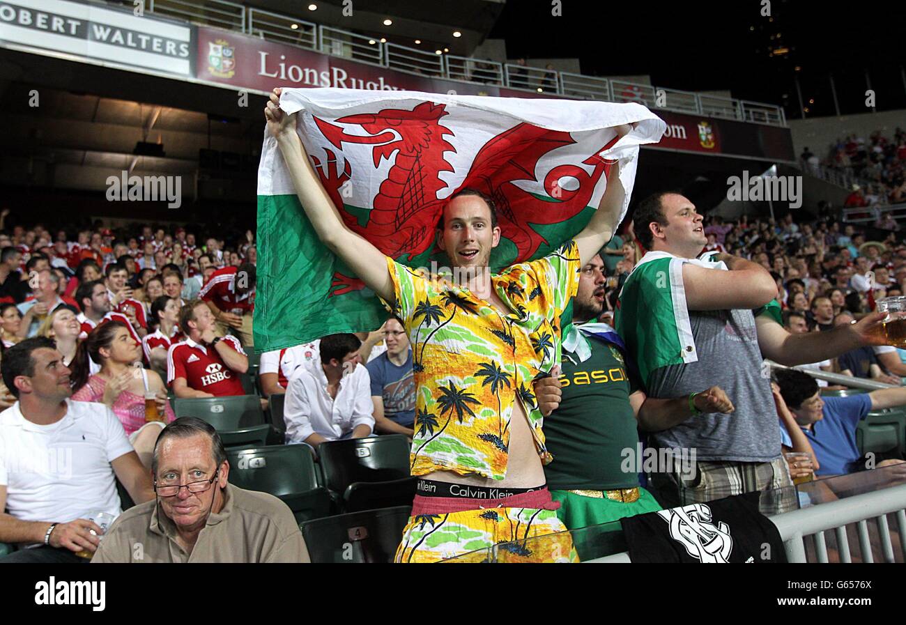 Rugby Union - 2013 Britannica e Irlandese Lions Tour - barbari v britannico e irlandese - Lions Hong Kong Stadium Foto Stock