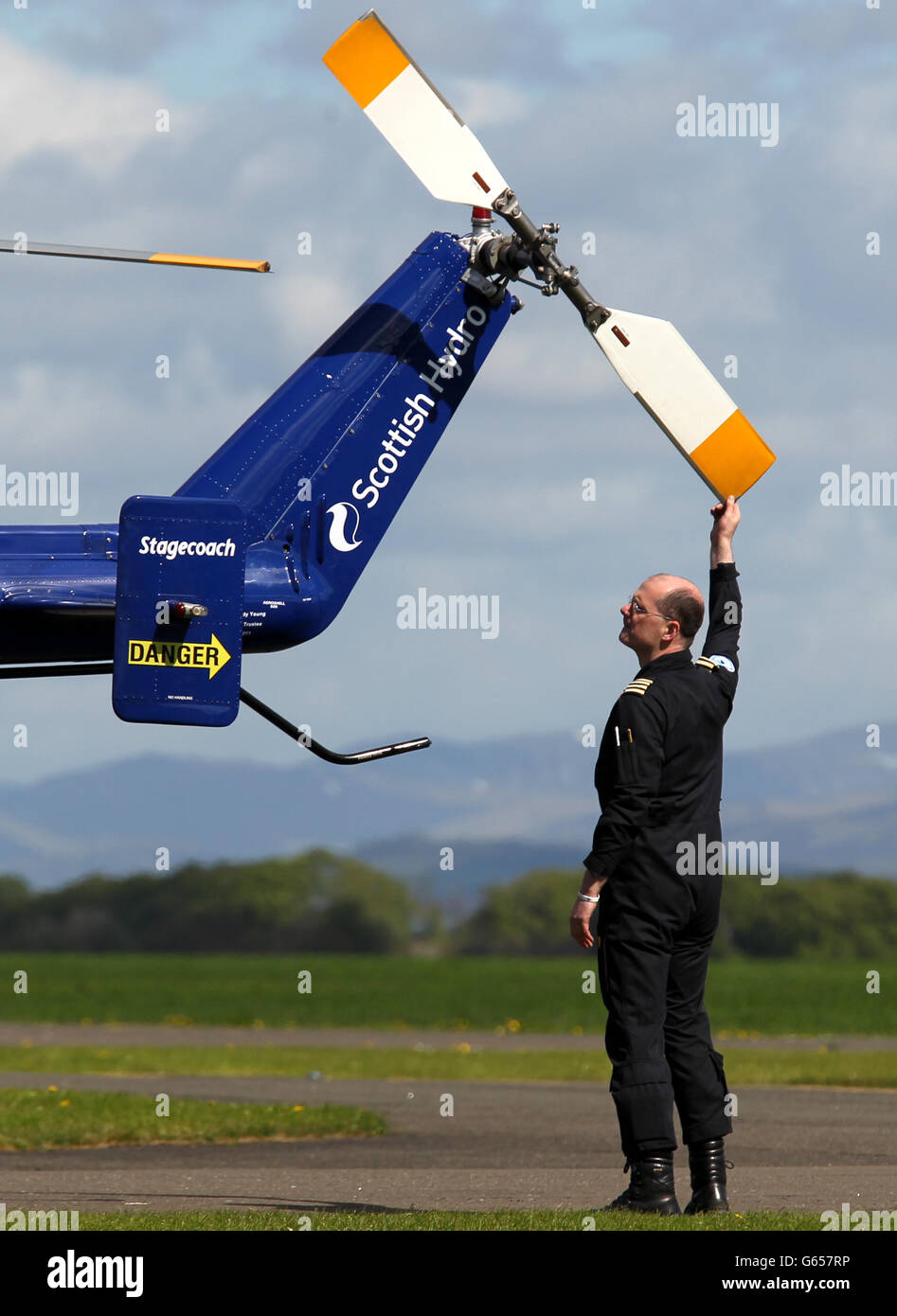 In Scozia la prima carità-finanziato Air Ambulance Foto Stock