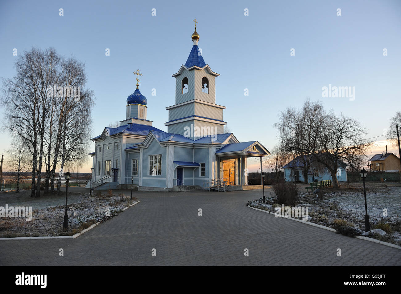 Chiesa ortodossa. Syktyvkar, Repubblica di Komi, Russia. Foto Stock