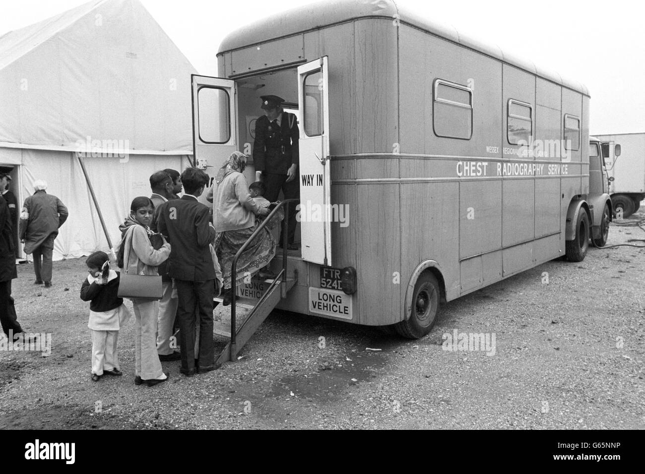 British asiatici espulsi dall Uganda Foto Stock