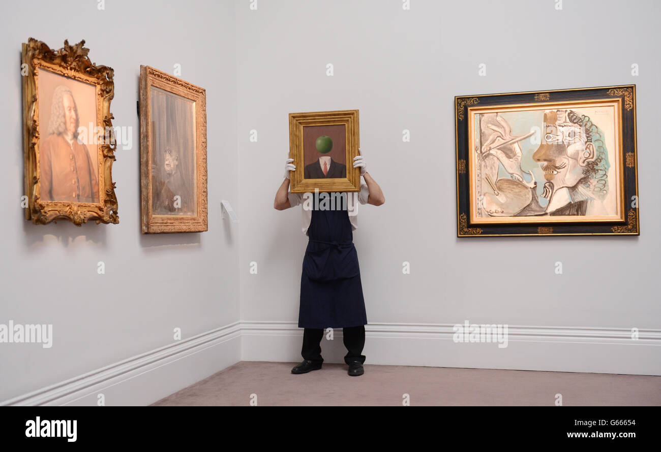 Stagione di vendita estiva di Sotheby. 100 milioni provengono da mille anni di arte occidentale Foto Stock