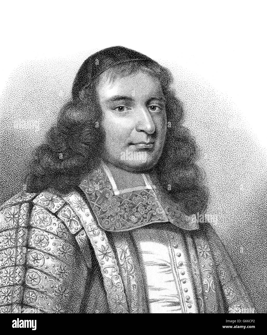 Francesco a nord, primo Baron Guilford, 1637-1685, Signore detentore del Grande Sigillo, Signore Nottingham Foto Stock