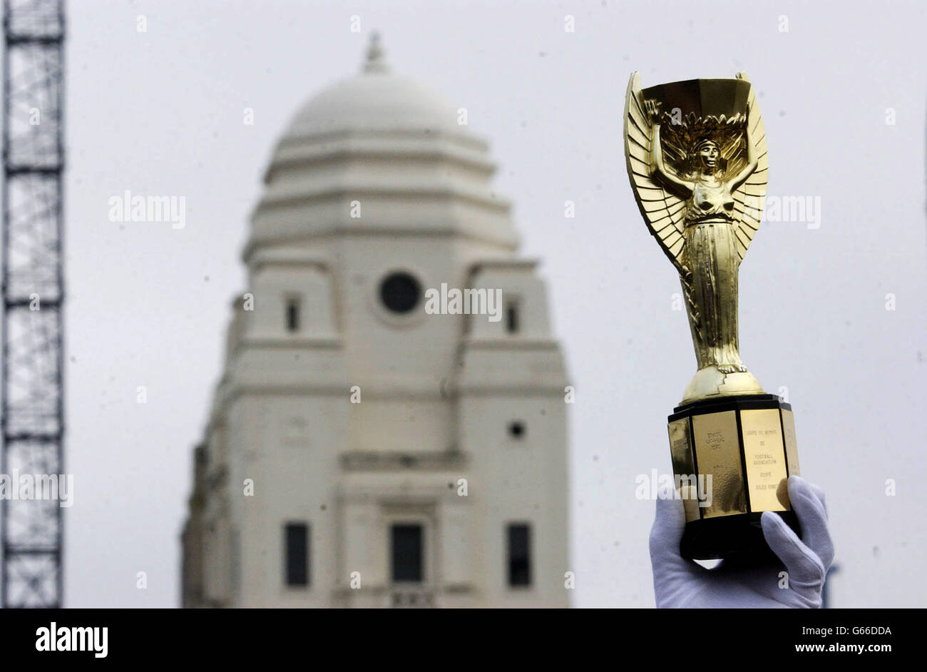 Demolizione di WEMBLEY Foto Stock