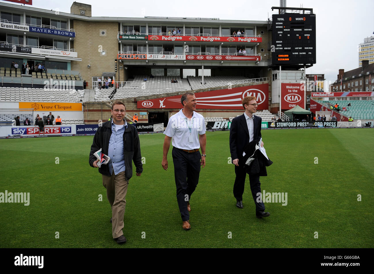 Cricket - Seconda NatWest T20 - Inghilterra v Nuova Zelanda - Kia ovale Foto Stock