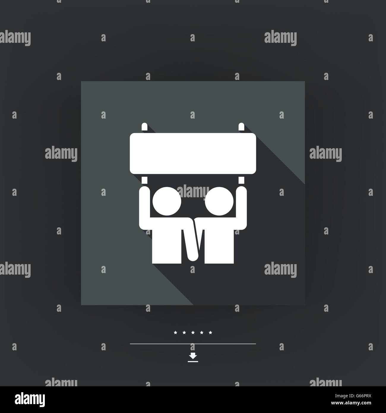 Persone icona attivismo Illustrazione Vettoriale