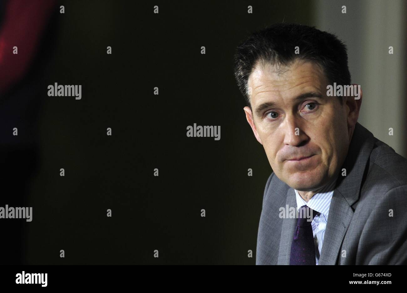 Cricket - Australia conferenza stampa - Radisson Blu Hotel Foto Stock