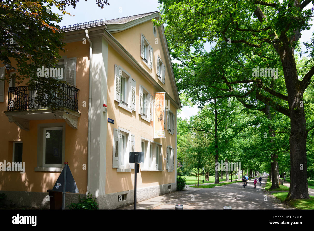 Museo della città, il viale Lichtentaler Allee, Baden-Baden, Germania, Baden-Württemberg, Schwarzwald, Foresta Nera Foto Stock