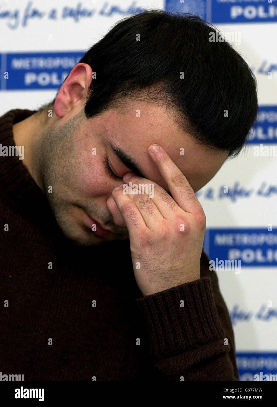 Rehman Ahmed testimonianza appello Foto Stock