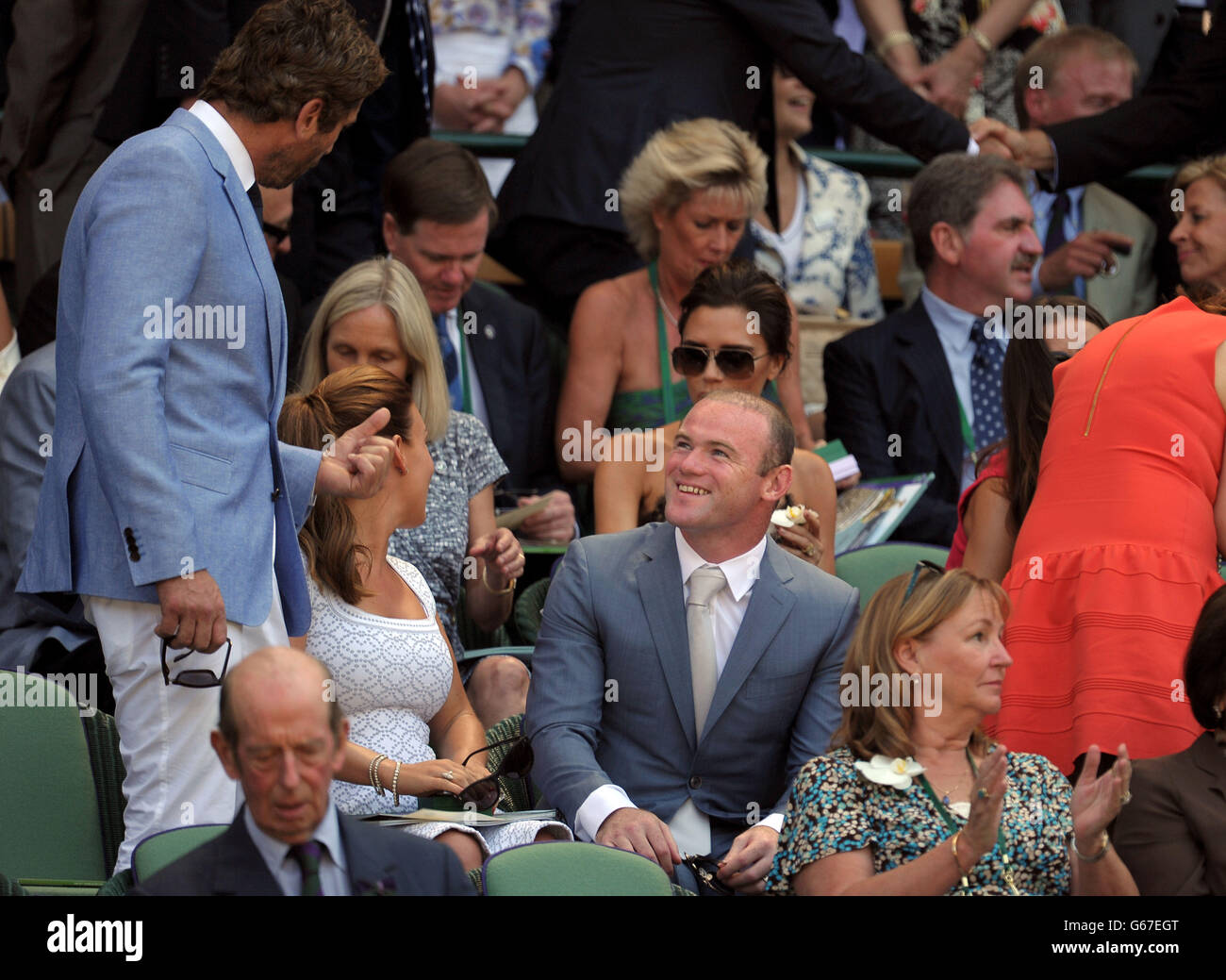 Tennis - 2013 campionati di Wimbledon - Giorno tredici - All England Lawn Tennis e Croquet Club Foto Stock