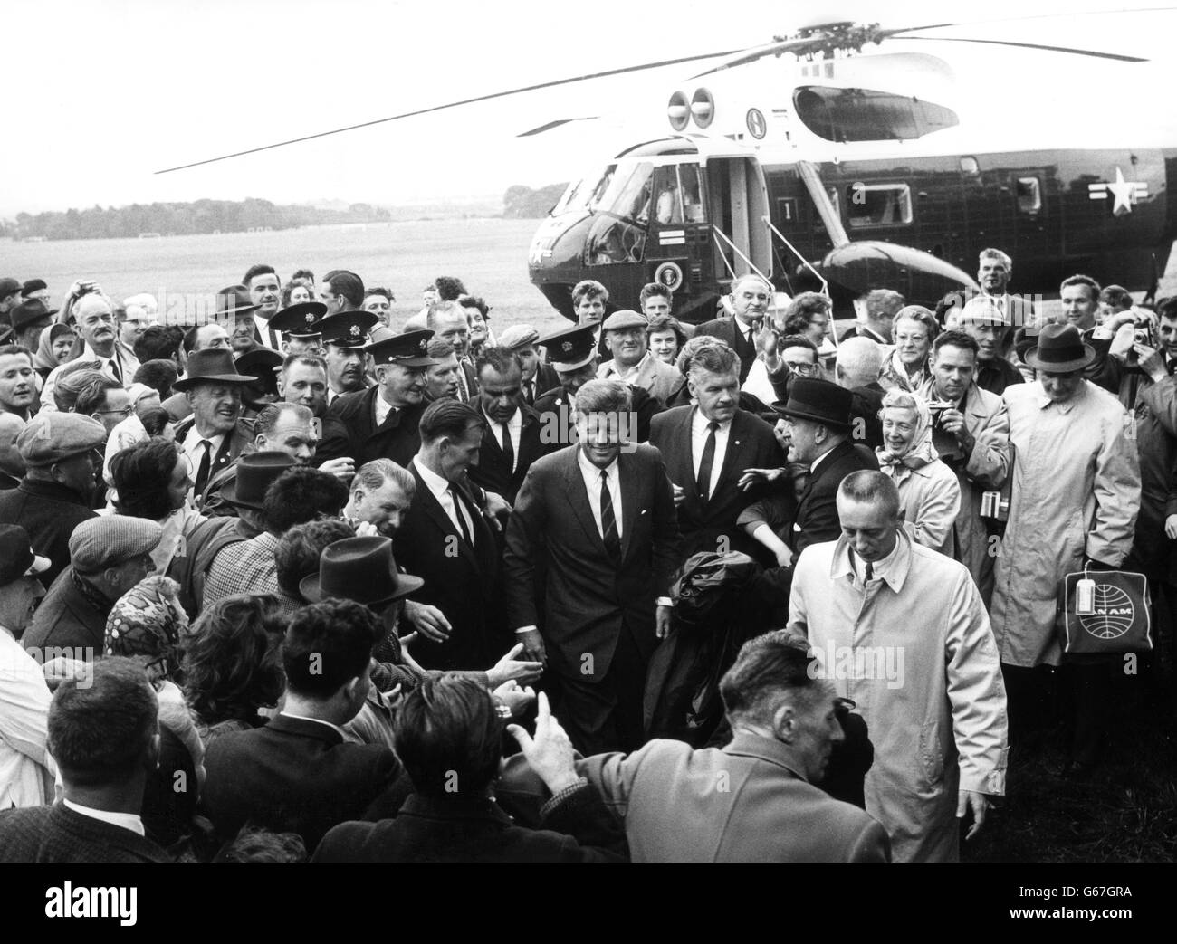 Politica - Presidente Kennedy visita in Irlanda - Dublino Foto Stock