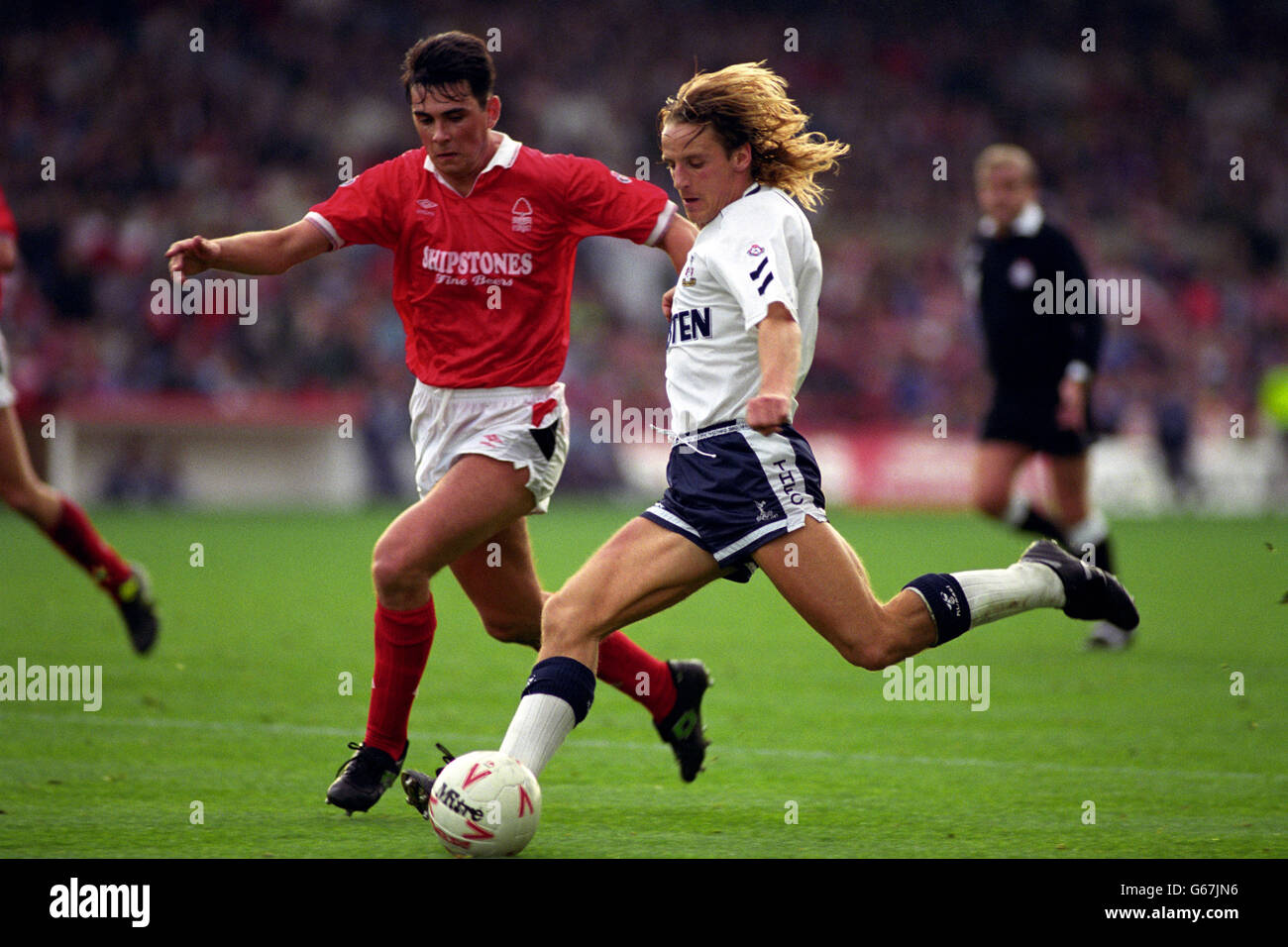 Calcio - Barclays League Division One - Nottingham Forest v Tottenham Hotspur Foto Stock