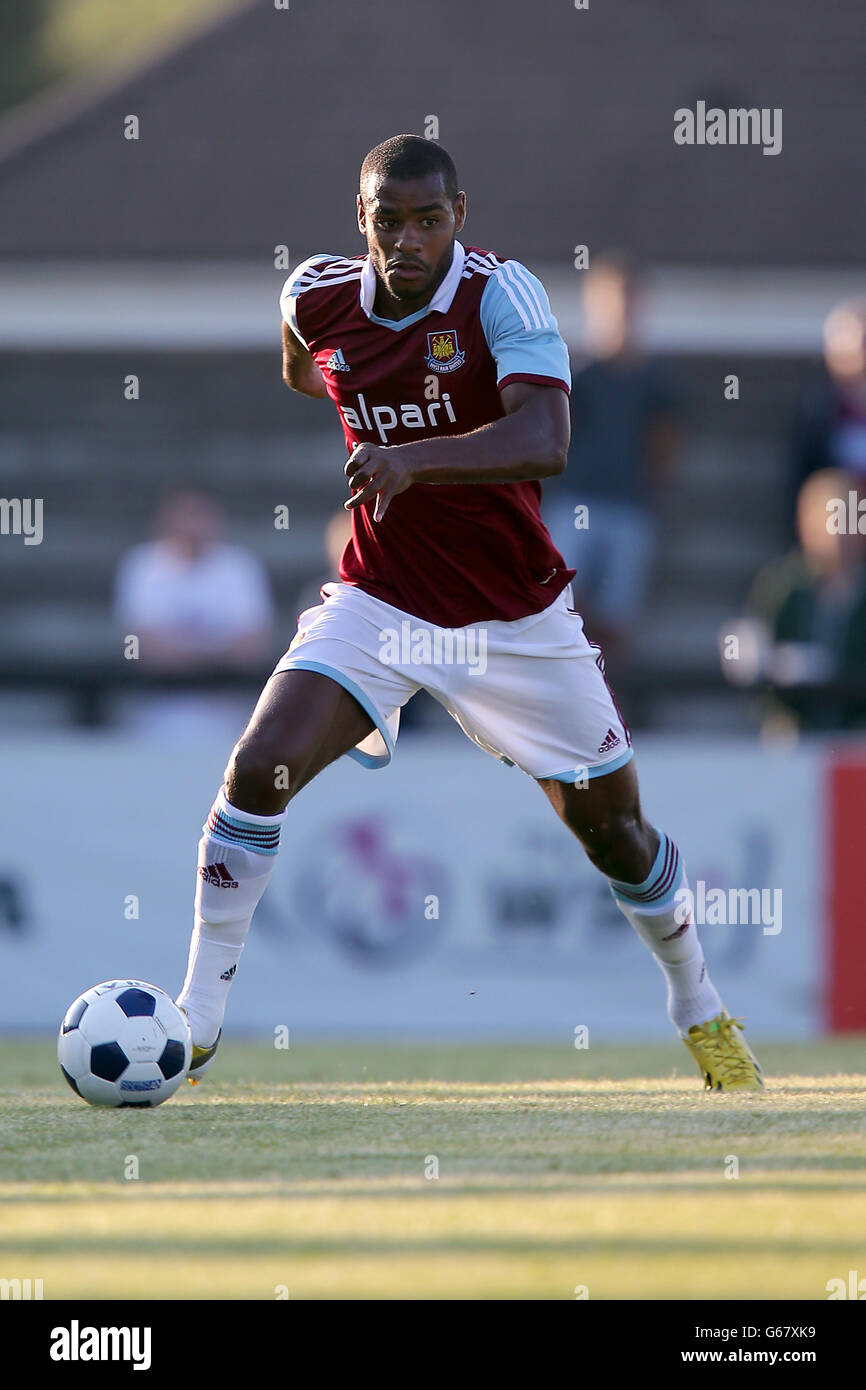 Calcio - Pre-Season Friendly - Boreham Wood v West Ham United - Parco Prato Foto Stock