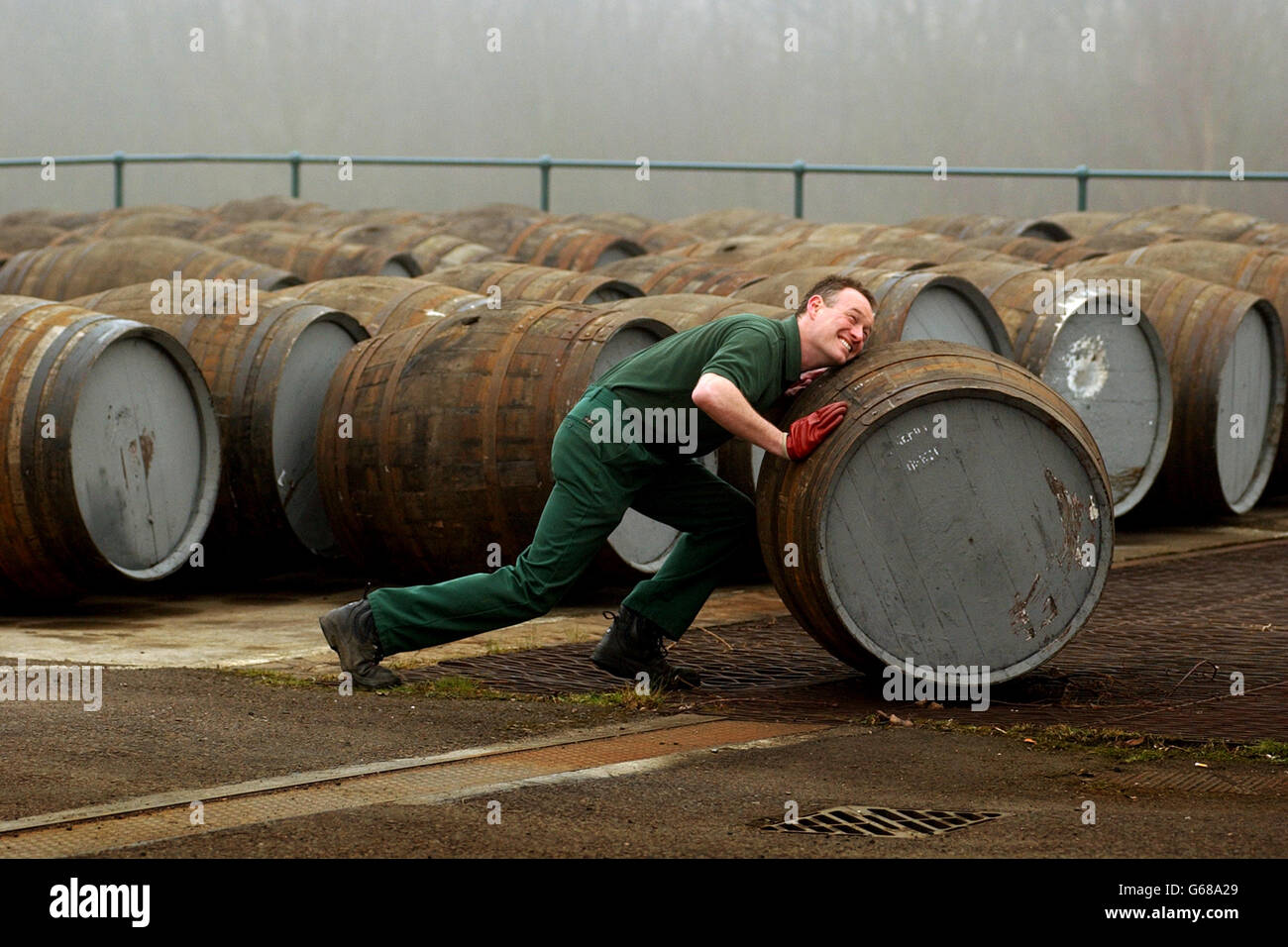 Whiskey - Glenkinchie Distillery Foto Stock