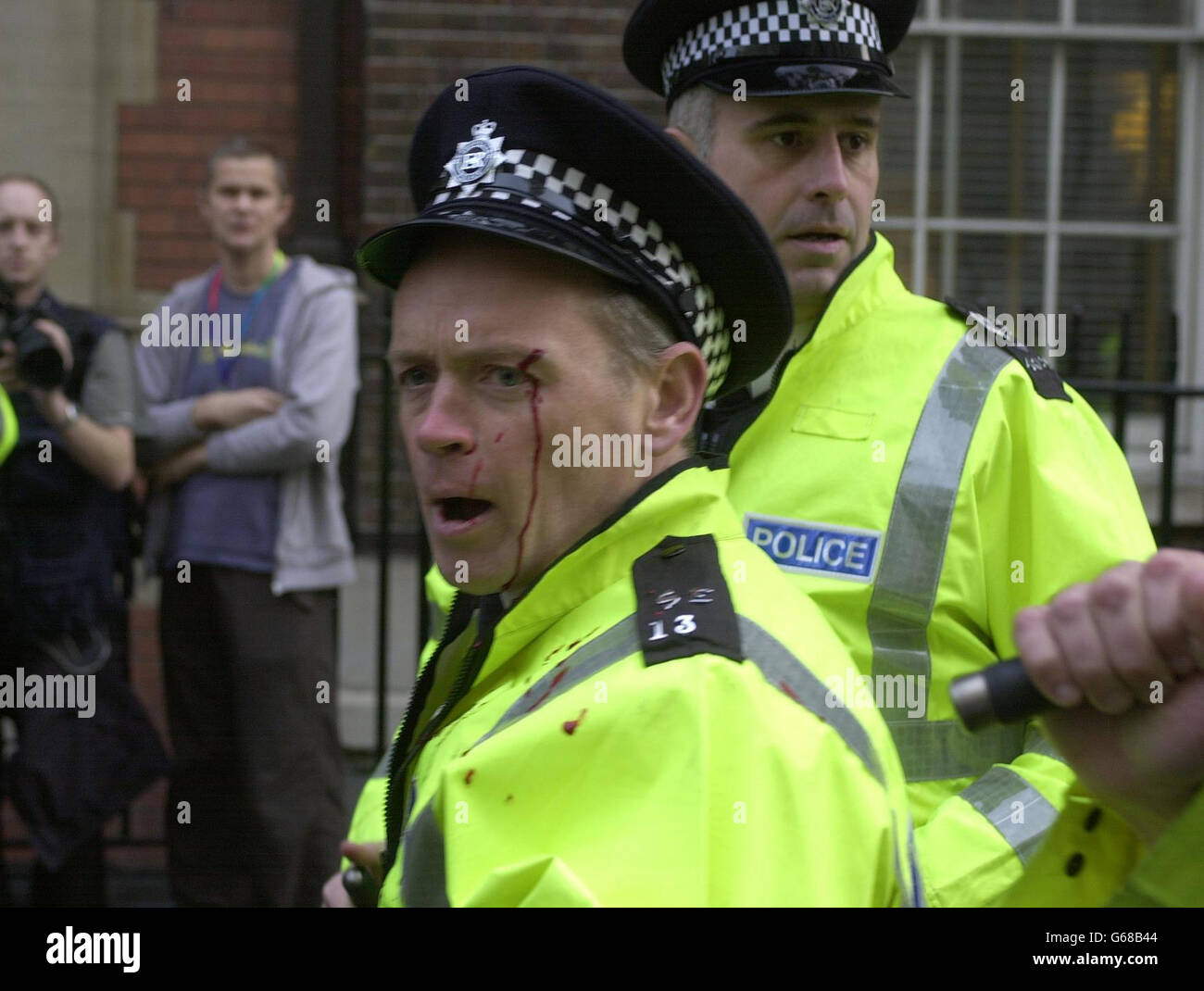 Anti-War protesta a Londra Foto Stock