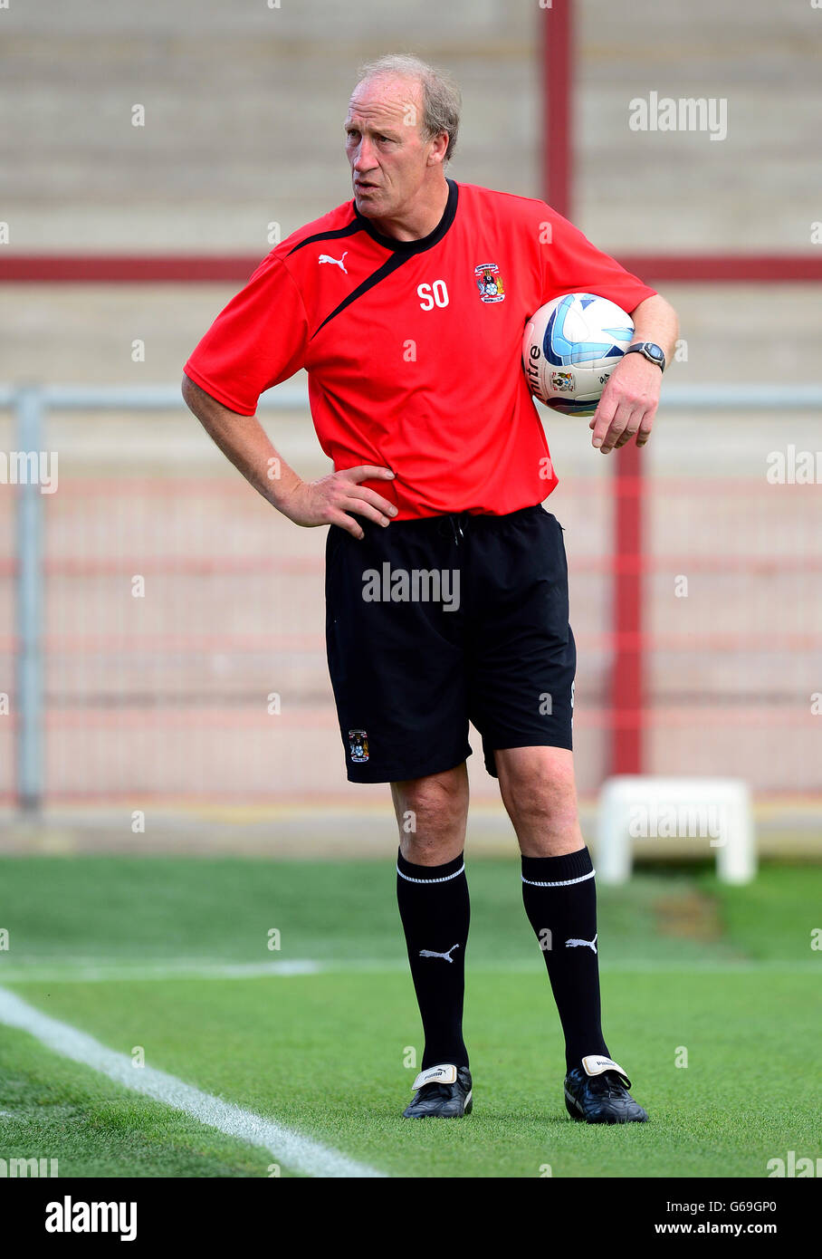 Calcio - Pre-Season Friendly - Fleetwood Town v Coventry City - Highbury Stadium Foto Stock