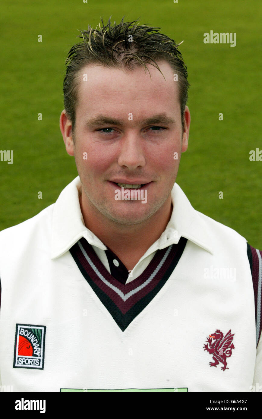 Somerset County Cricket - Ian Blackwell Foto Stock