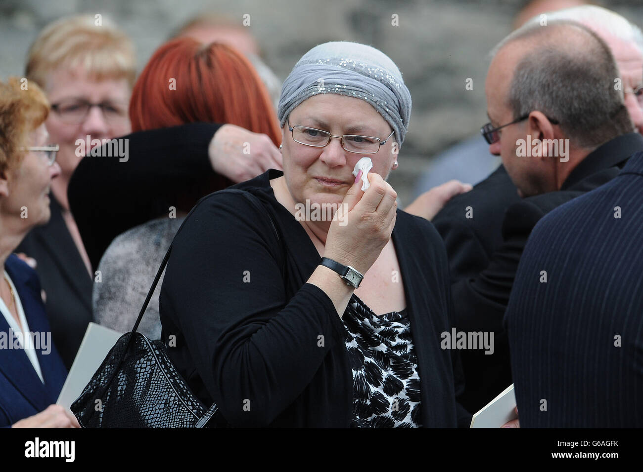 Funerali di Caporale Craig Roberts Foto Stock