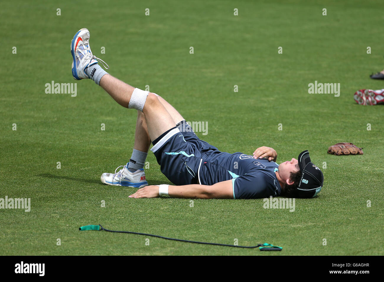 Cricket - Yorkshire Bank 40 - Gruppo B - Surrey contro Scozia - The Kia Oval. Zapar Ansari, Surrey Foto Stock