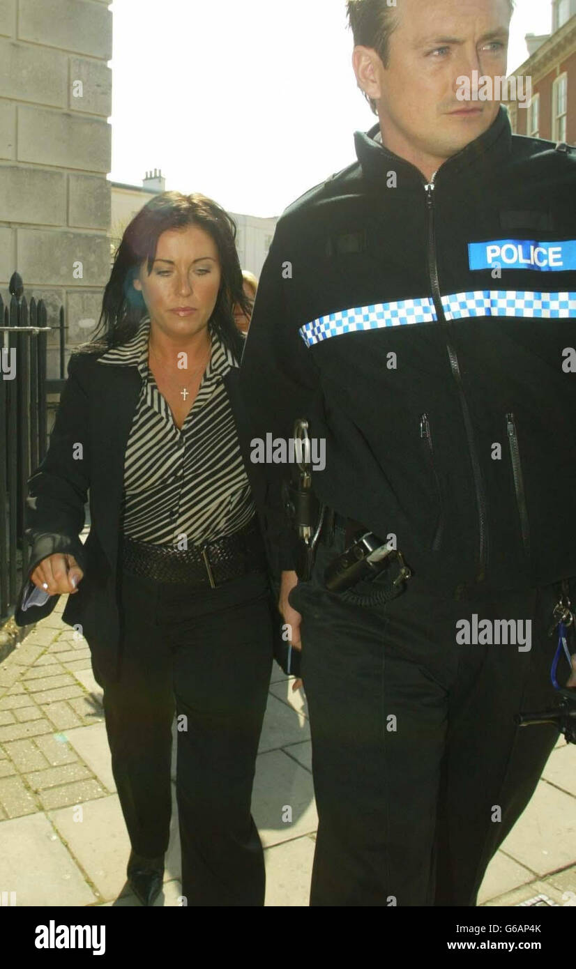 Jessie Wallace - Corte Foto Stock